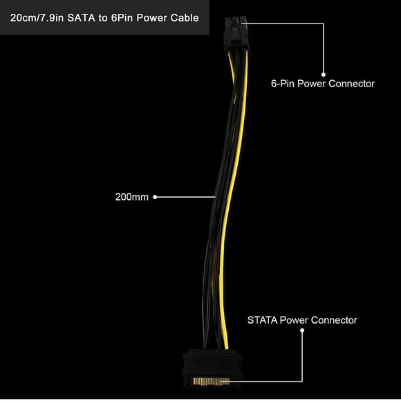 PCIE X1 to PCIE X16 GPU Riser Cable - Picture 5 of 6